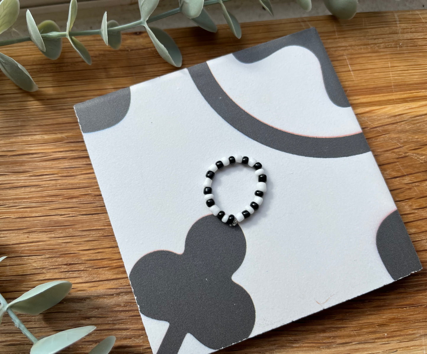 The dainty dalmatian ring